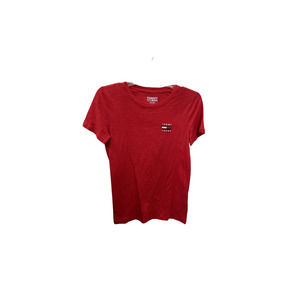 Tommy Jeans Red XS T-Shirt - Women's Tee Shirt
